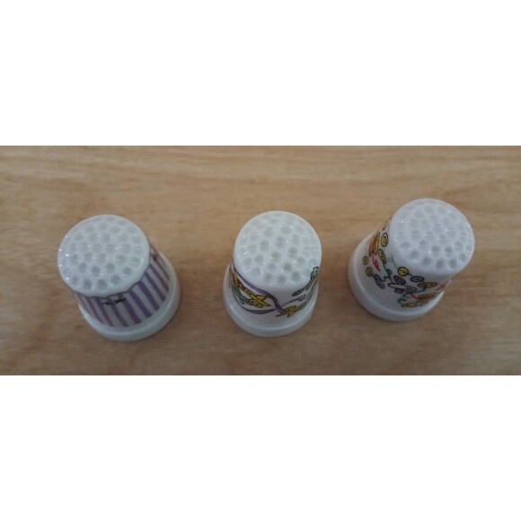 Muffy VanderBear Collection The Sewing Lesson Thimbles Muffy Hoppy Fluffy - Picture 5 of 12